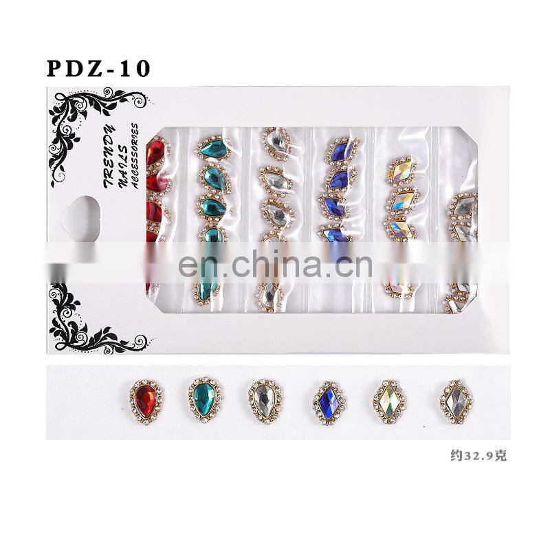 Nail Rhinestone Nail Decoration 3d Nail Art