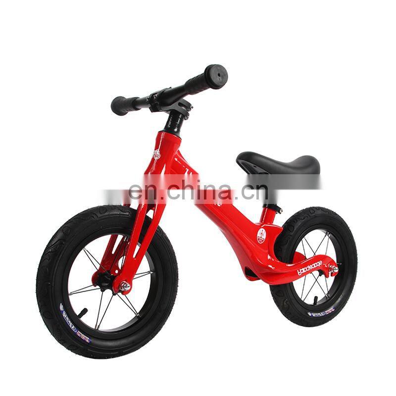 12 inch air wheel steel frame children balance bike for 2-5 years old kids