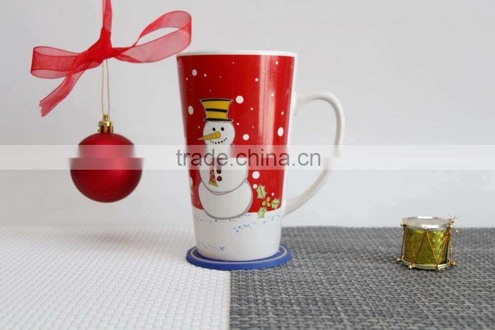 New christmas design ceramic coffee mug for gift mug,promotional mug