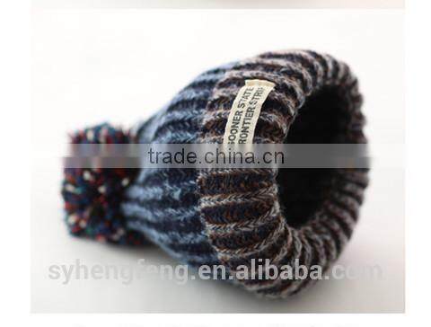 2015 Winter hot style unisex knit hat crocheted hat