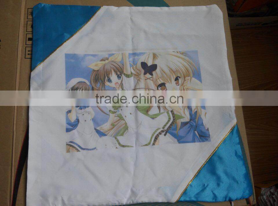 Custom Sublimation Heat Transfer Diagonal Triangle Pillowcase 42*42cm
