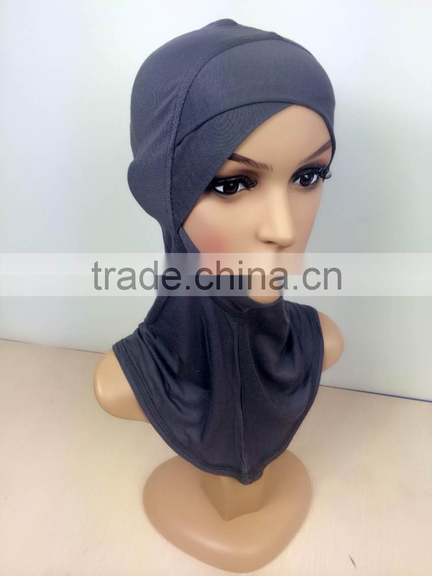 U015 fashion Cover the chin crossover islamic underscarf
