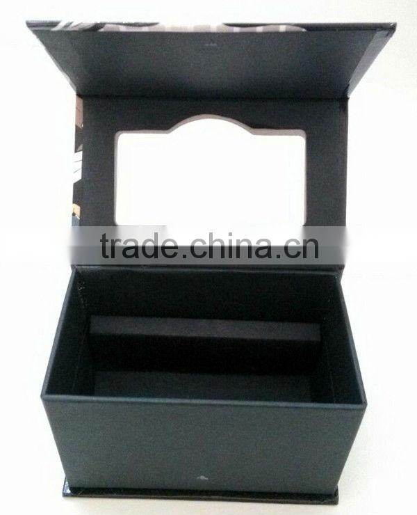 magnetic foldable with pvc window gift boxes wholesale
