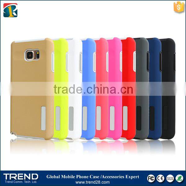 china supplier armor case cover for Samsung galaxy note 5