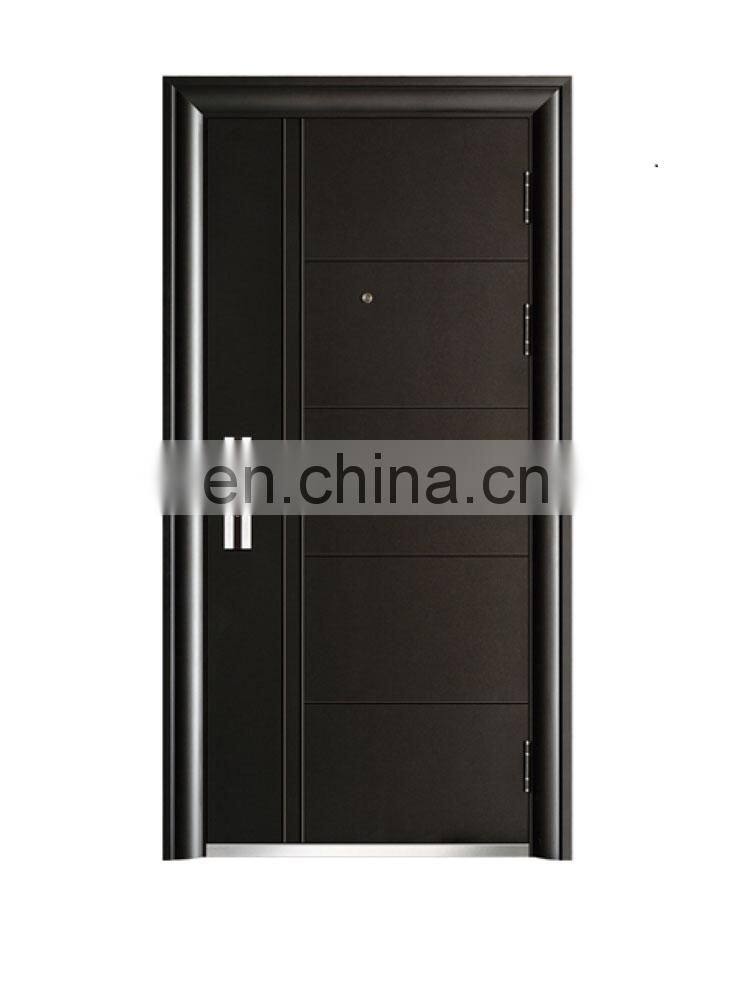 Modern Fireproof Garage Steel Doors Exterior Security Steel Doors