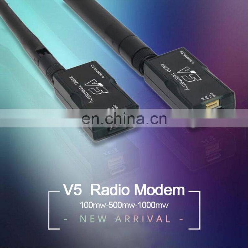 XROCK V5 915Mhz/433Mhz 1000mw Radio Telemetry Module Transmitter Receiver for Pixhawk/APM2.8 Flight Control UAV Drone