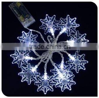 led battery operated christmas lights with christmas tree, snowflake, deers, flowers decoration china factory wholesale