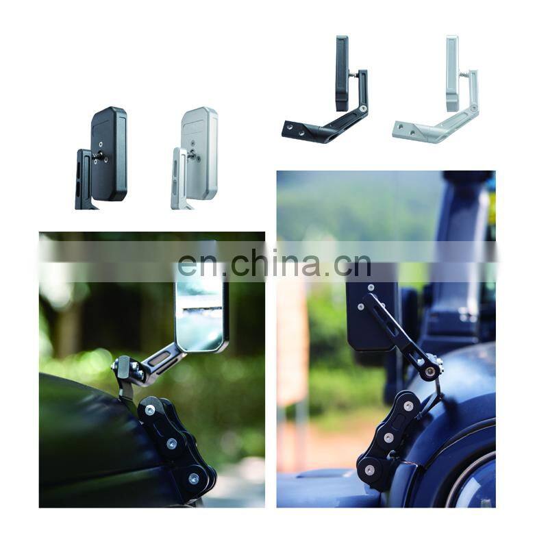 Manufacturer arrived car mirror wide-angle lens for Jeep wrangler JK 2007+ mirror 4x4 accessories