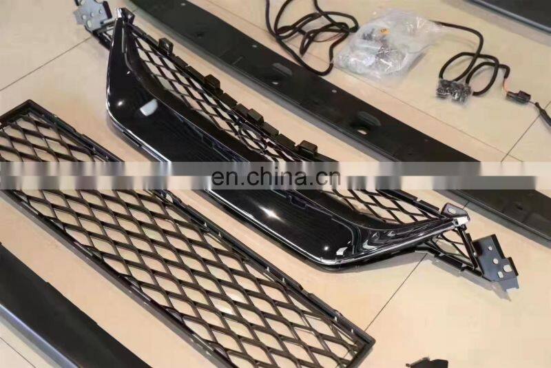 Runde Upgrade To 17+ GT-R PP Material Car Bumper Side Skirts Engine Hood Front Rear Lights Body Kit For Nissan GTR R35 2008+