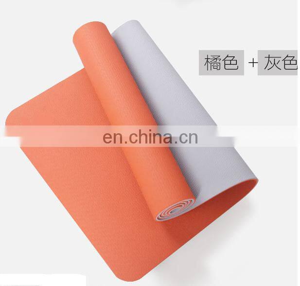 Fitness Natural Rubber TPE Yoga Mat PVC Yoga
