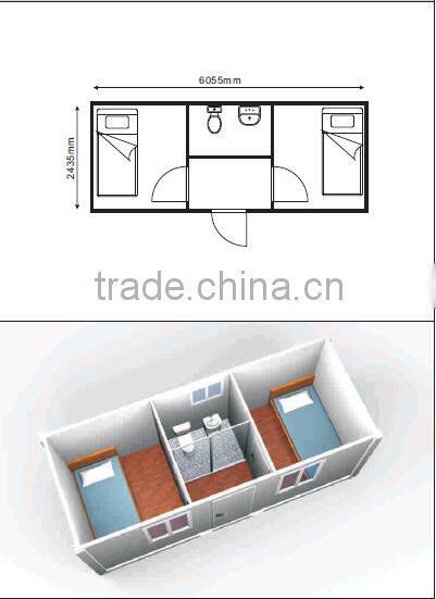 Prefab flatpack container house Homes for sale