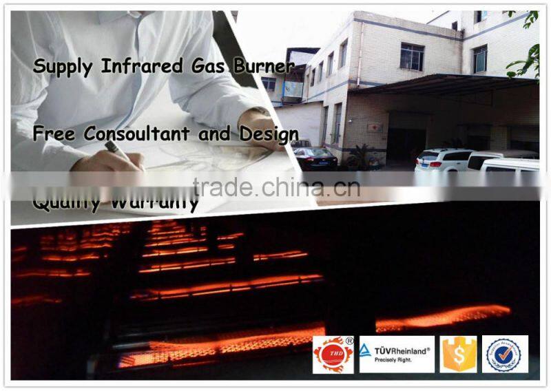 Industrial infrared ceramic gas oven burner HD242