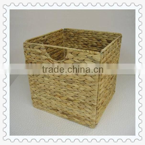 water hyacinth handwoven foldable laundry baskets
