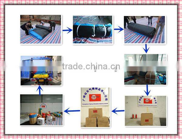 1.0mm TPU/PVC high quality inflatable zorb ball track