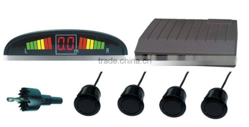 High Quality Ultrasonic Parking Sensor,Rubber Sensor Fit For Metal Bumper,Led Display Parking Sensor