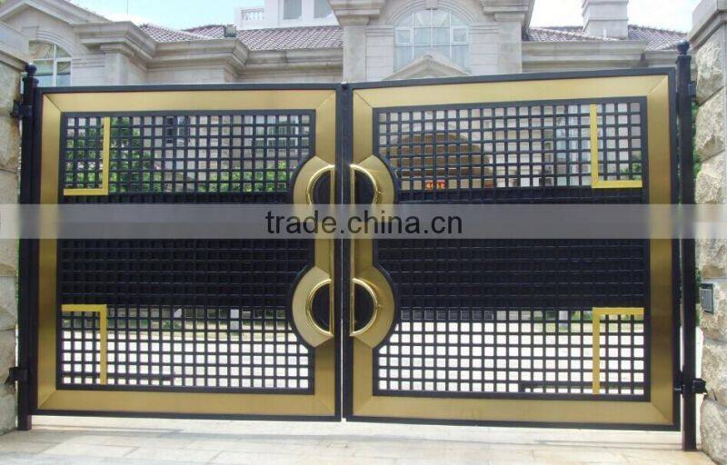 steel gate, metal gate, gate for house, steel boundary gate, villa iron gate