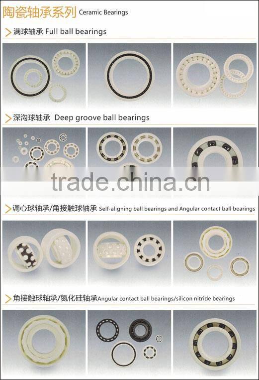 Top Quality High Speed Low Friction Full ZrO2 Ceramic Bearings