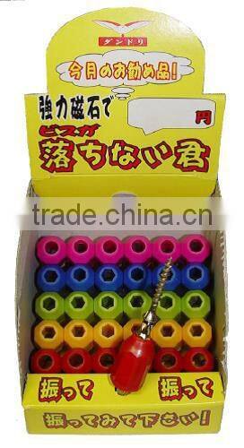 colorful and easy to use screwdriver tip magnet to magnetizer your screwdrivers made in Japan