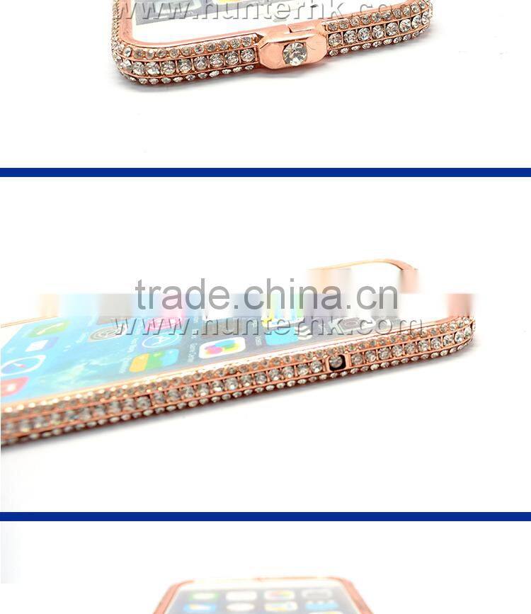 Girl Style Diamond Bumper Case For iPhone 6