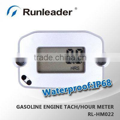 Inductive TACH HOUR METER for Marine,ATV,Motorcycle,Snowmobile, yz250f,yz450f,kx250f,crf250r,crf450r,250,450