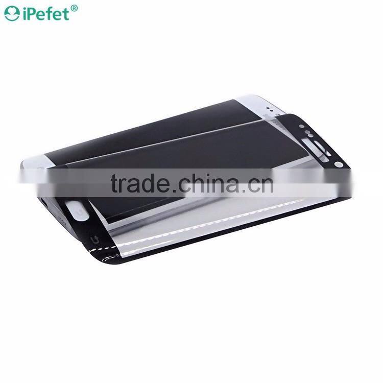 Premium 0.2mm Curved Full Cover Tempered Glass Screen Protector For Samsung Galaxy S6 Edge