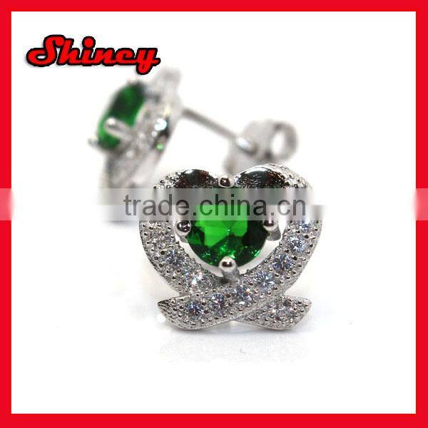 high quality 925 sterling silver long arrow earring