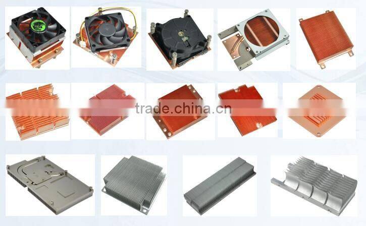 Skivied Copper & CNC Processing Heatsink