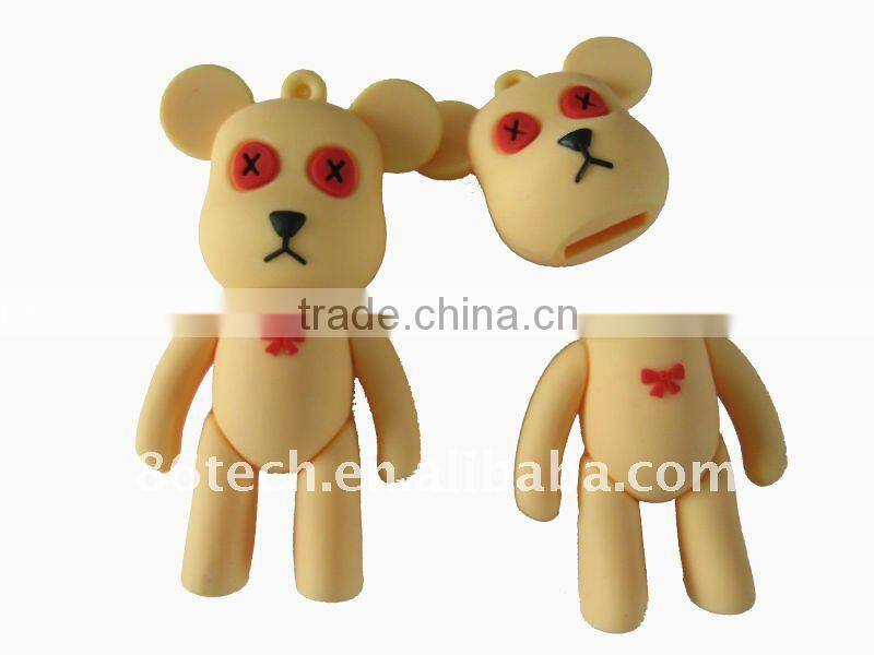 3.0 64GB cartoon large quantity factory usb flash drive for kids