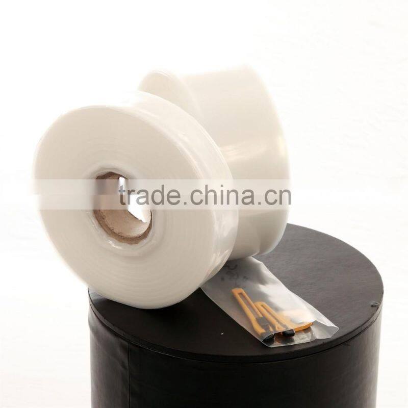 Environmental clear layflat tubing plastic