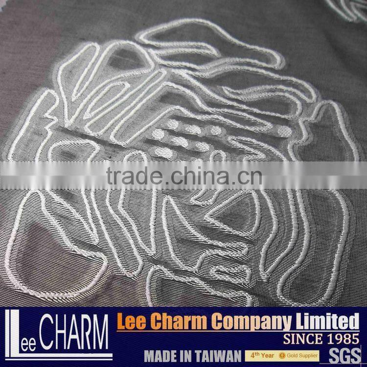 Lavender Flower Patterns Making Organza Fabric