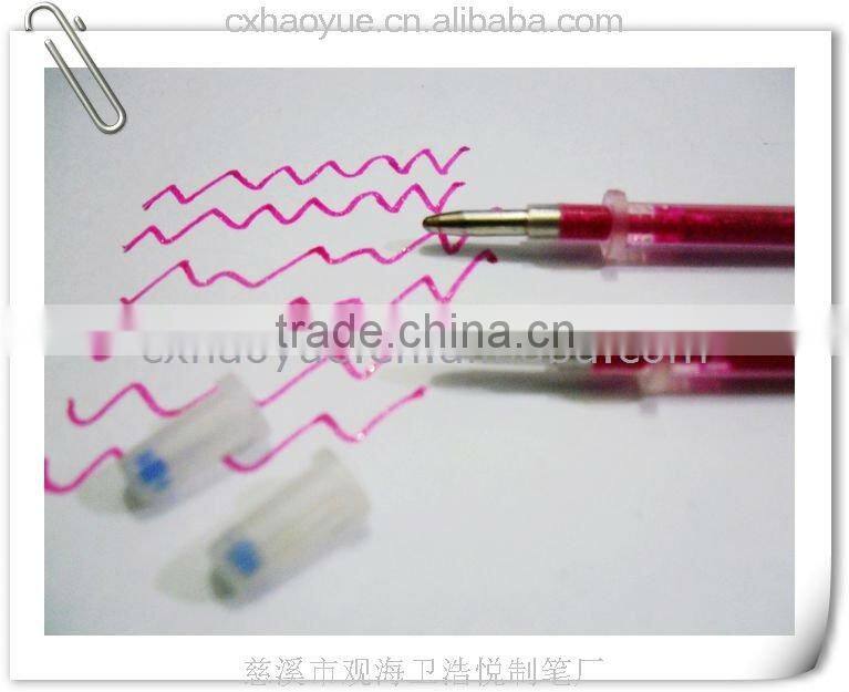 new arrival popular promotion plastic glitter pen