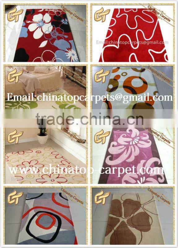 High quality handmade bedroom acrylic rug