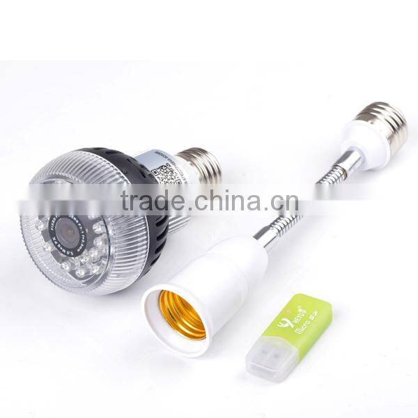 WIFI night vision bulb hidden camera