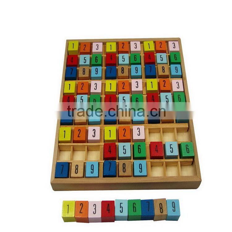 Preschool Educational Math Learning Toy Colorful Number Board Educational Games
