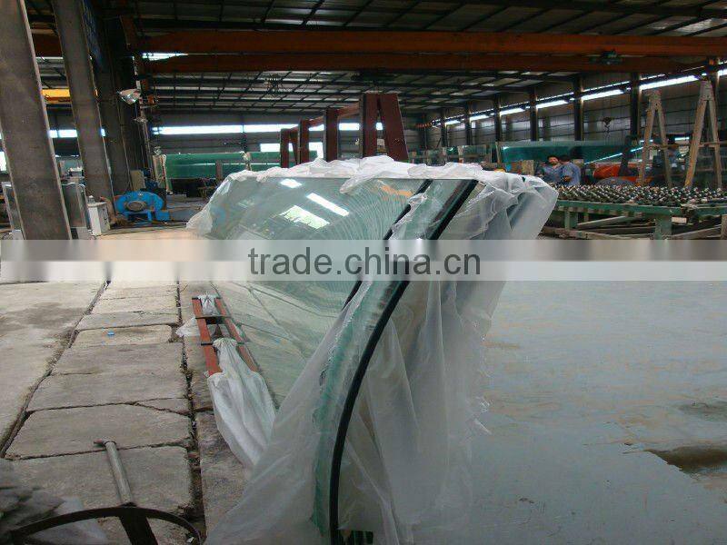 CE 5-19mm curve building tempered glass