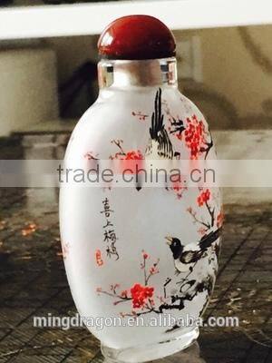 glass snuff bottle inner painting art crafts