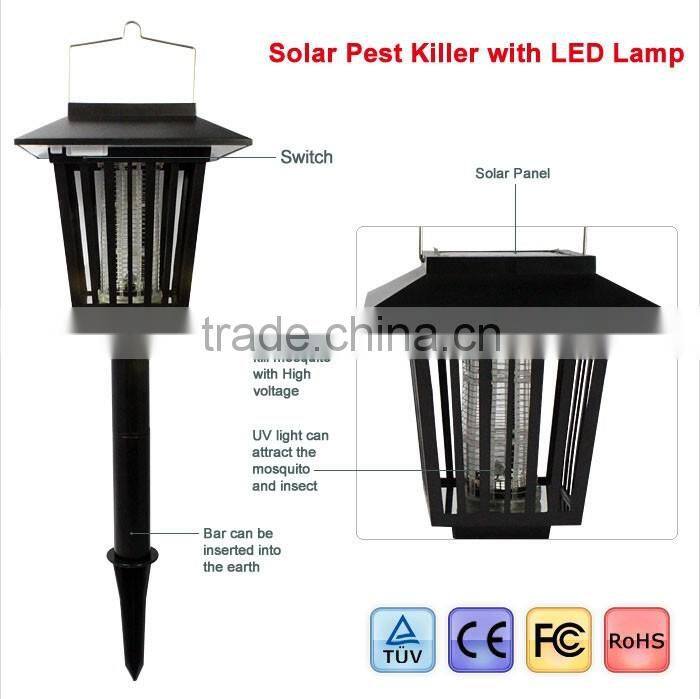 GH-327 solar Flies Pest Type and Eco-Friendly Feature Fly catcher