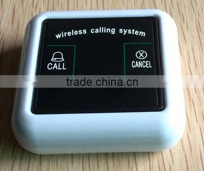 wireless restaurant call button guest paging system waiter calling system