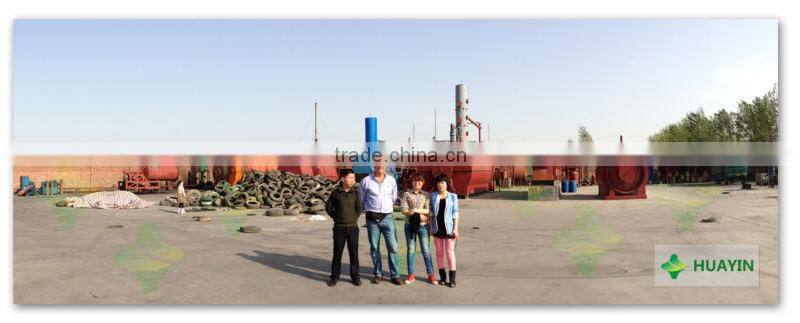 SGS Oil Reports old tire pyrolysis equipment Without discharging