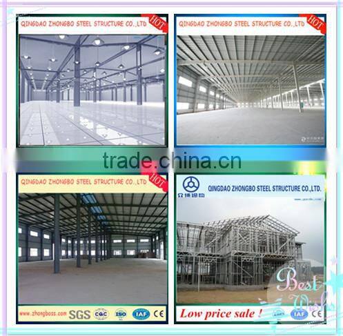 prefabricated sandwich panel steel warehouse rack for sale