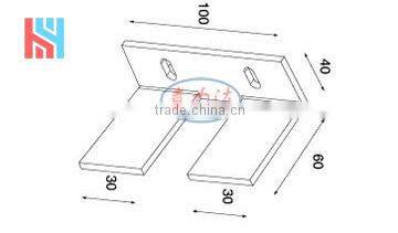 aluminium terracotta fixing system lining plate accessories for curtain wall