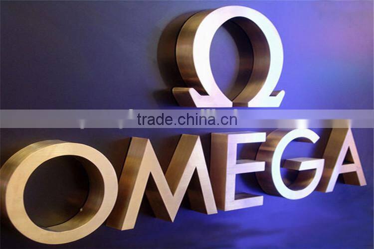 sale outdoor electroplating metal letter sign