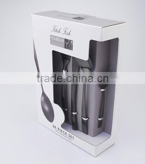 20PCS Gold Plated Flatware set 4026