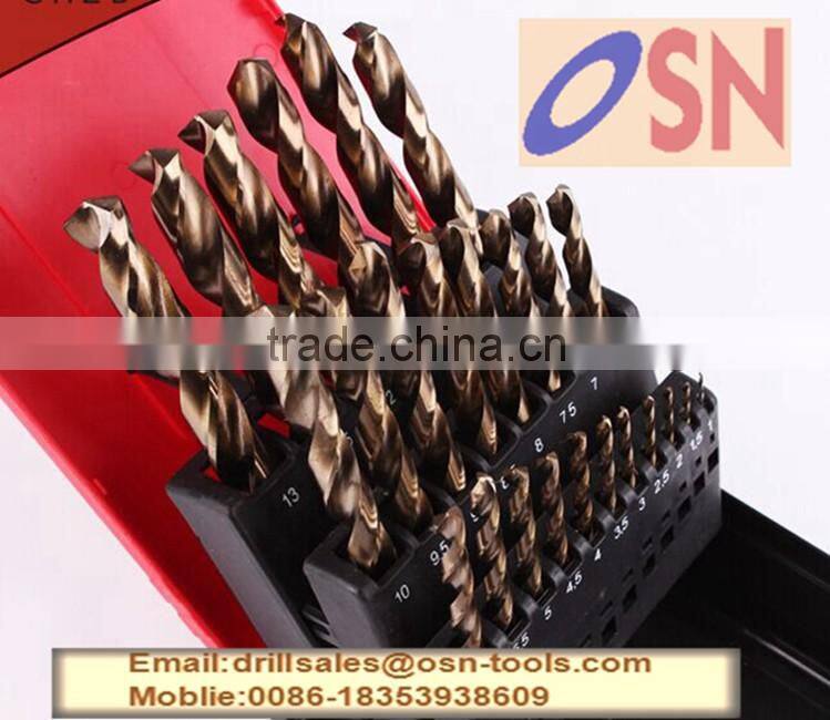 HSS taped shank twist drill DIN338