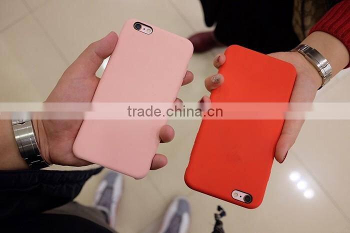 for iphone 6 original phone cover case silicon design new arrival colors