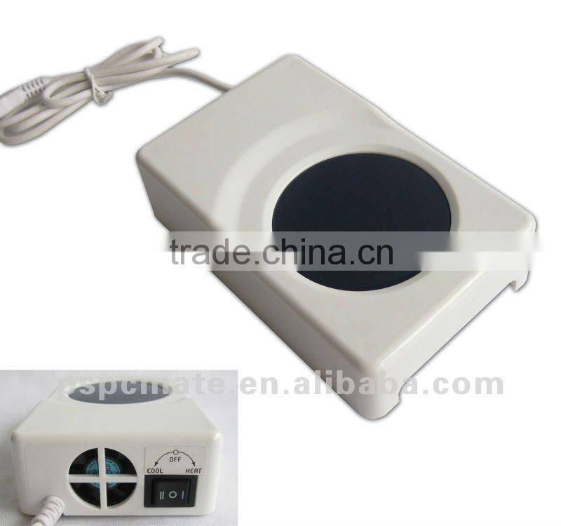 silver usb cup warmer cooler with 4 port hub as christmas or 2014 new year gift