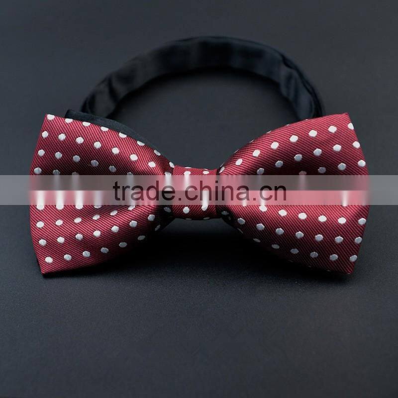 online shopping wholesales china white wedding bow tie with silk fabric