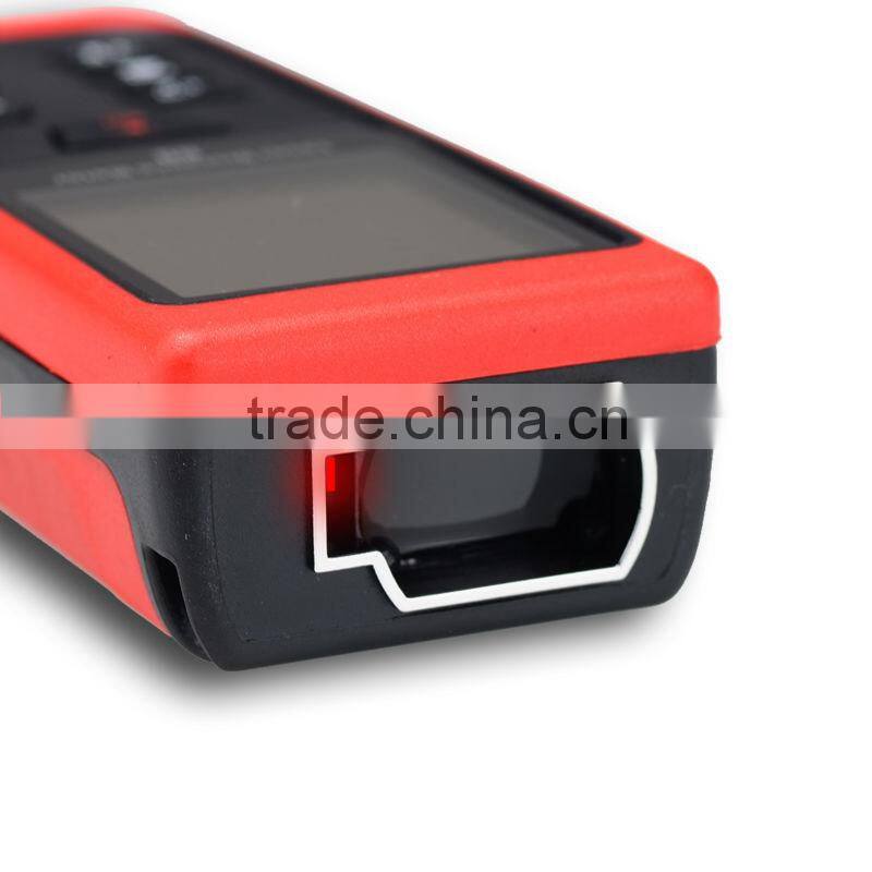 Range Finder Accuracy 2mm 40m 131ft Laser Distance Meter Area Volume Measurer
