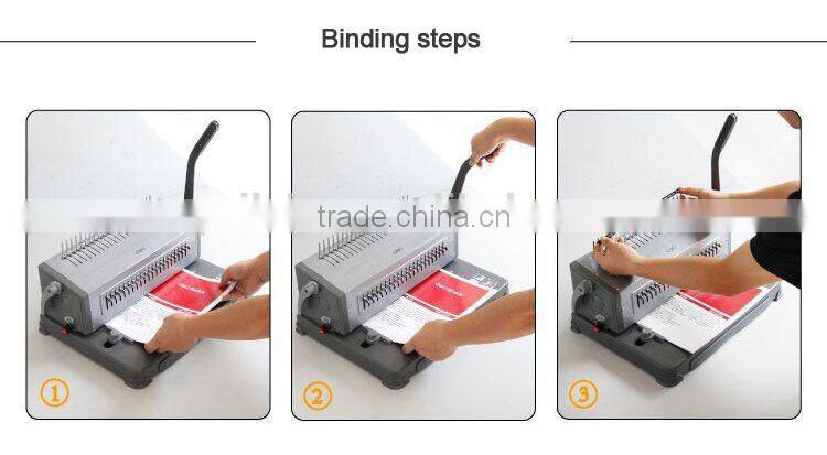 Manual Plastic Combo Binding machine