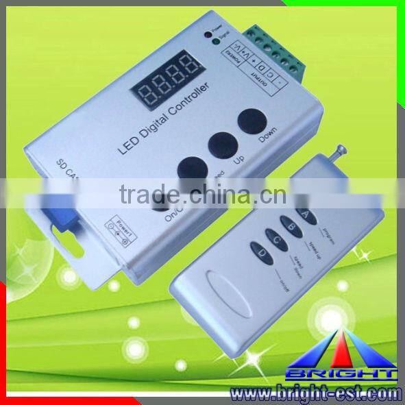 dmx control,SD card led controller with 1024pcs IC